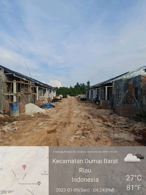 foto posisi tengah perumahan INDAH MAS RESIDENCE