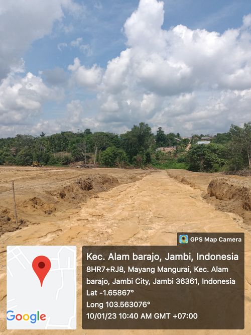 foto posisi tengah perumahan GRAND MAYANG ASRI