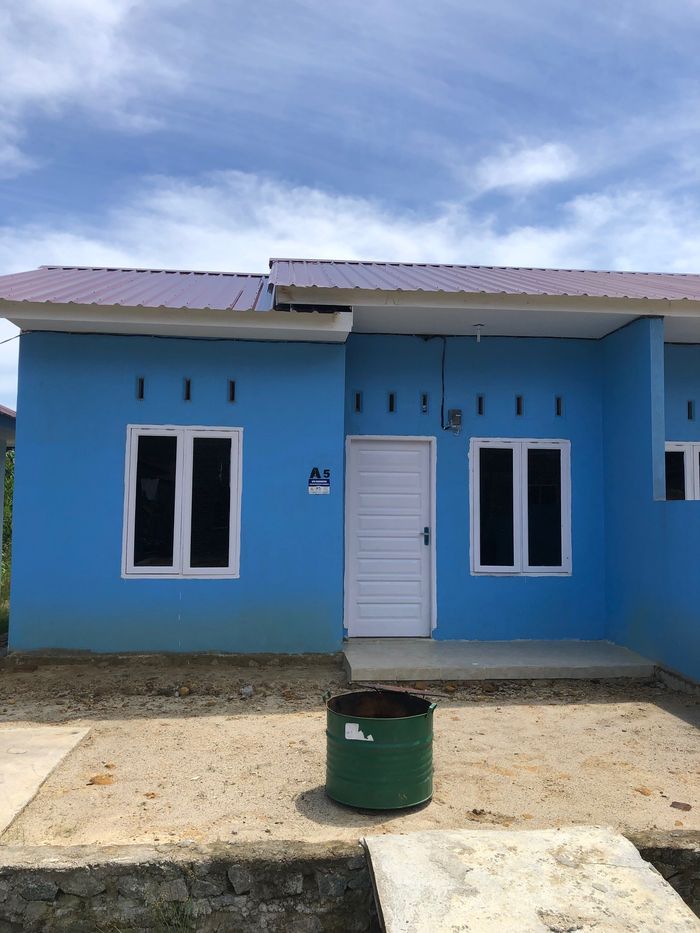 foto tampak rumah tipe 36 perumahan PERUMAHAN JAYA GREEN II.