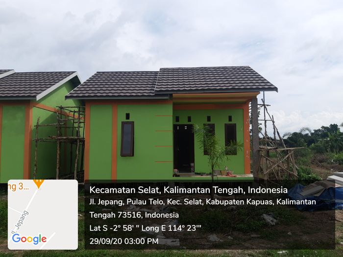foto tampak rumah tipe 36 perumahan PERUMAHAN RAUDHAH CITRA PERMAI