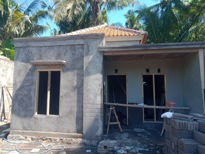 foto tampak rumah tipe 36 perumahan PERUMAHAN RAMA JAYA ASRI RESIDENCE 2