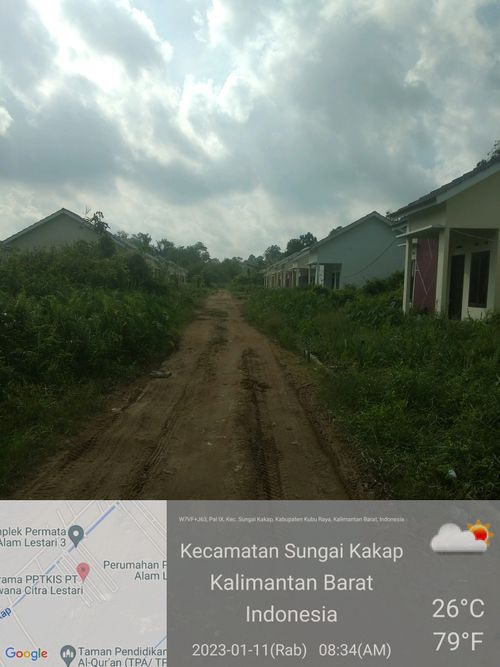 foto posisi tengah perumahan GRIYA DANISHWARA