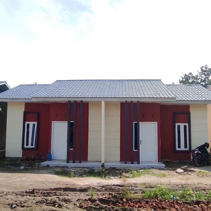 foto tampak rumah tipe 36/98 perumahan GRAHA MAHARDIKA