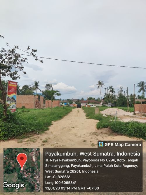 foto gerbang perumahan GRIYA PALANO SENTOSA