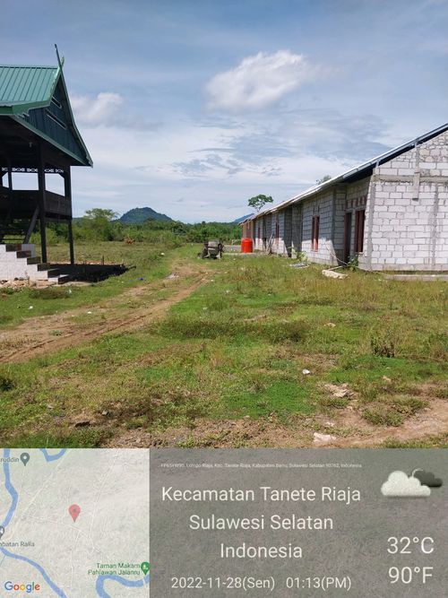 foto posisi tengah perumahan CIPTA ALI PERMAI TABBA BATUE