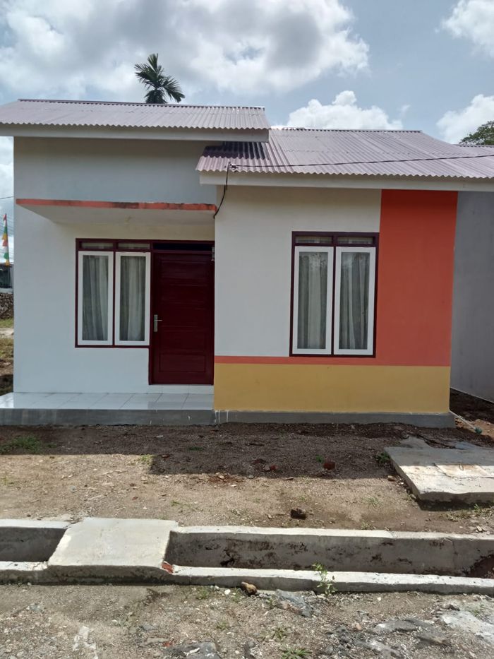 foto tampak rumah tipe 36 perumahan Pudissuma residence