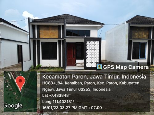 foto contoh rumah perumahan Fajar Residence