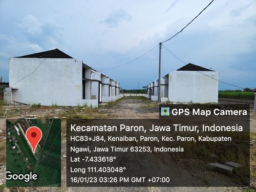 foto posisi tengah perumahan Fajar Residence