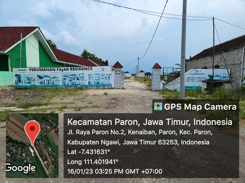 foto gerbang perumahan Fajar Residence