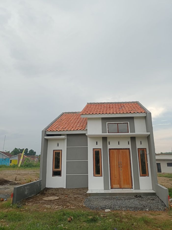 foto tampak rumah tipe 36/66 perumahan KALISALAK RESIDENCE