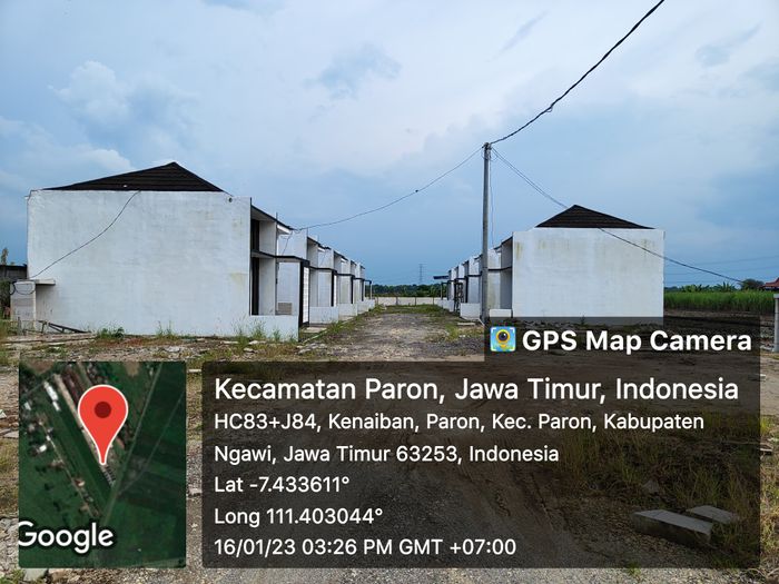 foto denah rumah tipe 33 perumahan Fajar Residence