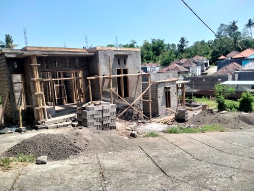 foto posisi tengah perumahan SUWUG PERMAI RESIDENCE