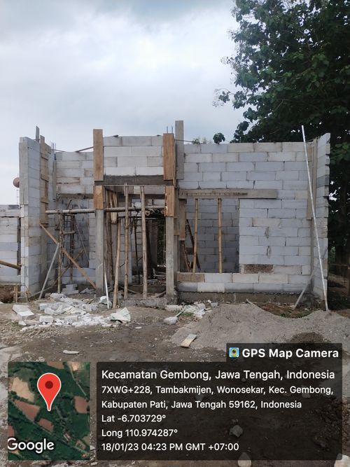 foto contoh rumah perumahan BUKIT SANTIKA BARU 2