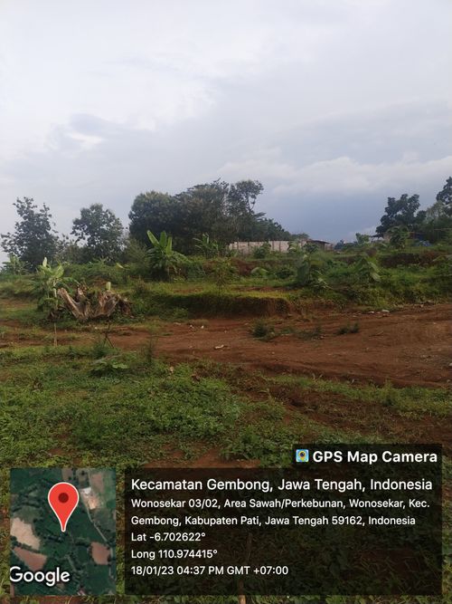 foto posisi tengah perumahan BUKIT SANTIKA BARU 2
