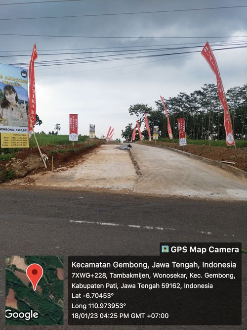 foto gerbang perumahan BUKIT SANTIKA BARU 2