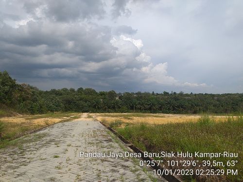 foto posisi tengah perumahan Abode Pandau Asri