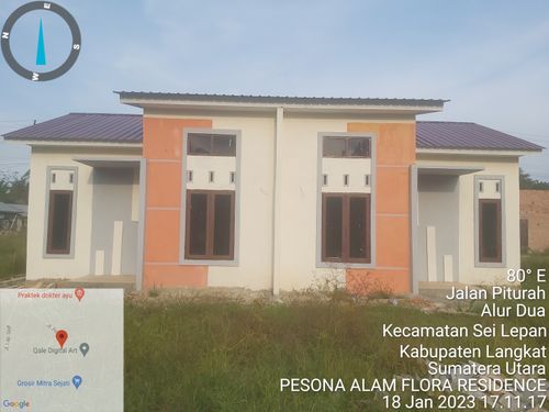 foto contoh rumah perumahan PESONA ALAM FLORA RESIDENCE