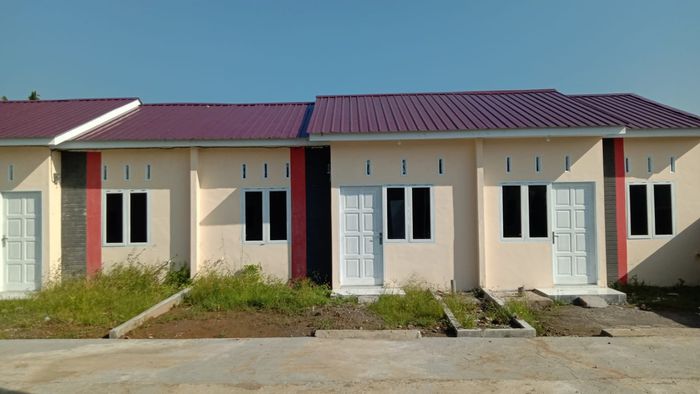 foto tampak rumah tipe blok c perumahan PLATINUM GARDEN III TAHAP 3