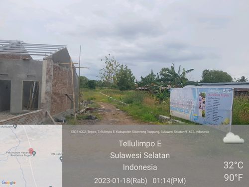 foto posisi tengah perumahan HASANAH RESIDENCE