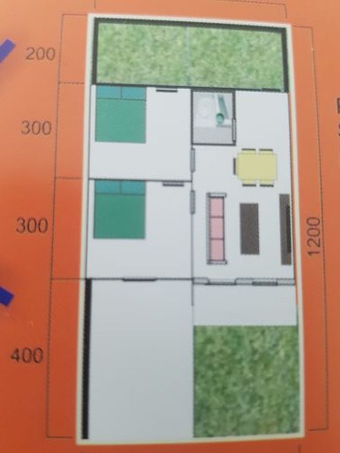 foto denah rumah tipe 36 perumahan HASANAH RESIDENCE