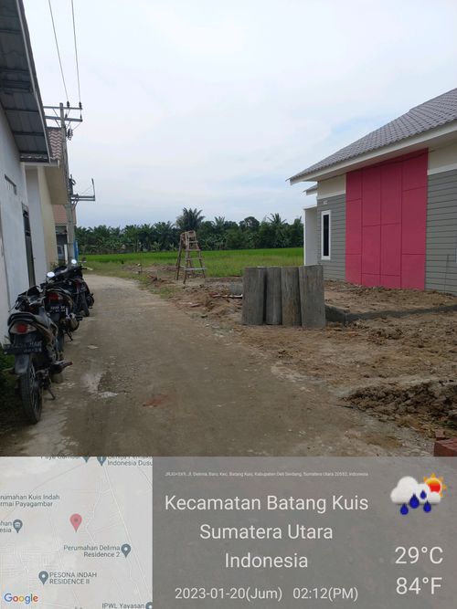 foto posisi tengah perumahan PURI KHAZANAH REGENCY TAHAP 2
