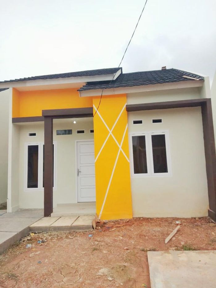 foto tampak rumah tipe 36 perumahan Hunian Damai Asri 2
