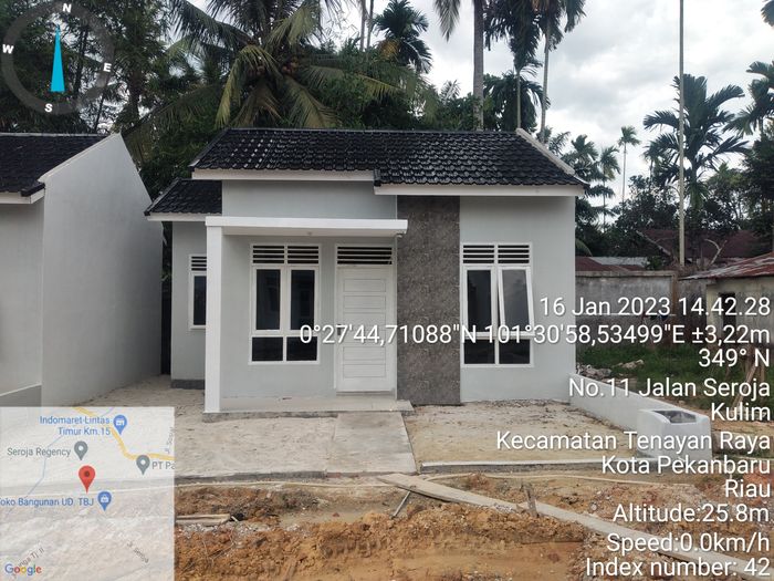foto tampak rumah tipe RUMAH SUBSIDI perumahan WAHANA MANDIRI 6