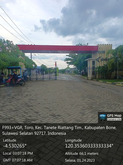 foto gerbang perumahan BUMI CILELLANG MAS 3