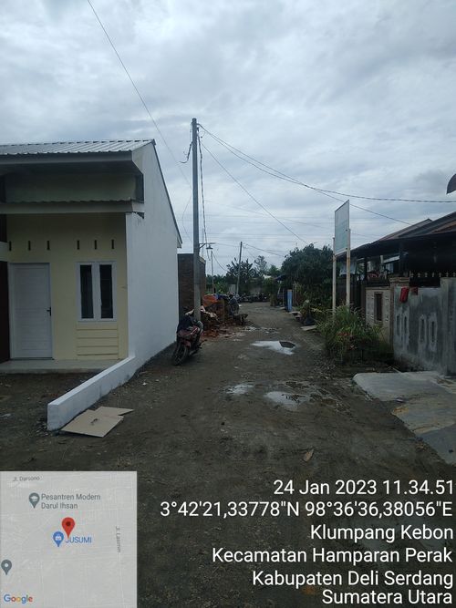 foto posisi tengah perumahan BUMI MIRAJ PERMAI CC