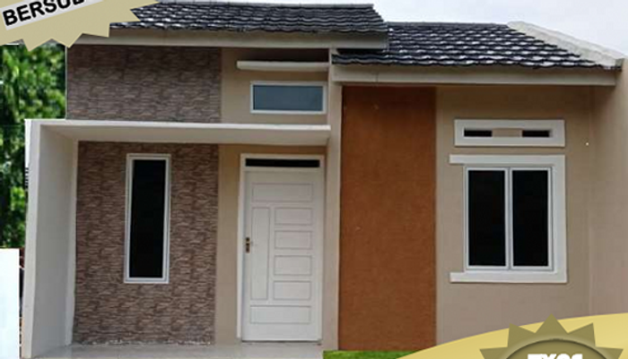 foto tampak rumah tipe 36 perumahan VILLA KESADARAN