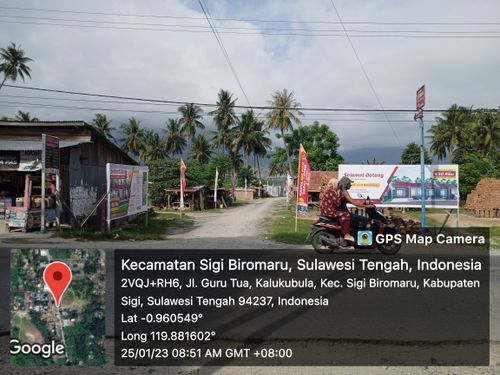 foto gerbang perumahan Ukhuwah Land Kalukubula
