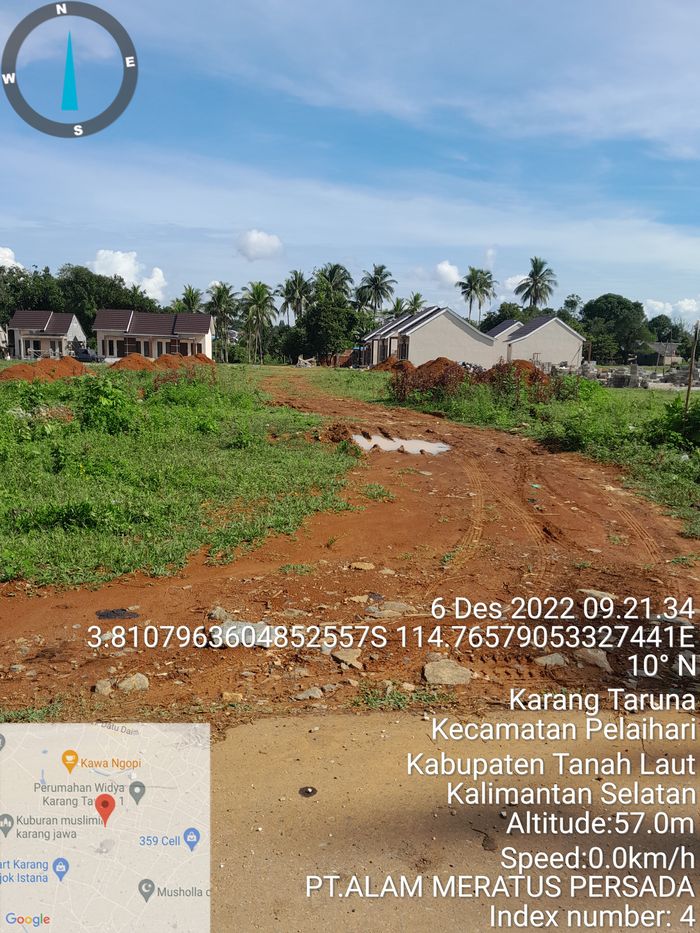 foto denah rumah tipe 36 perumahan ISTANA MANUNGGAL