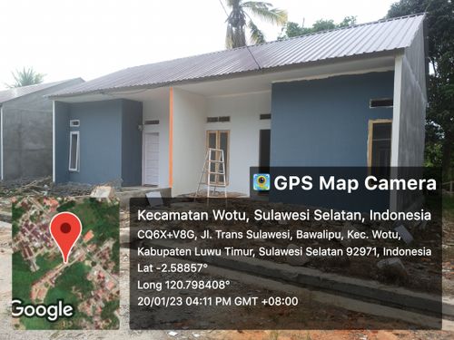 foto posisi tengah perumahan AROLIPU RESIDENCE III