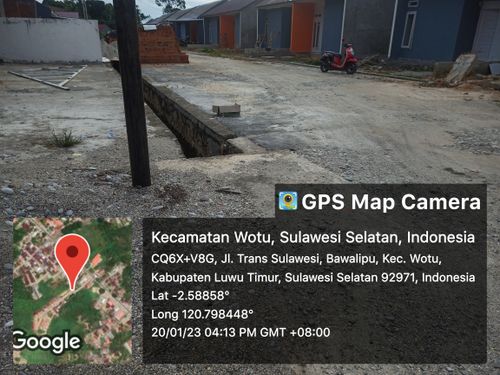 foto gerbang perumahan AROLIPU RESIDENCE III
