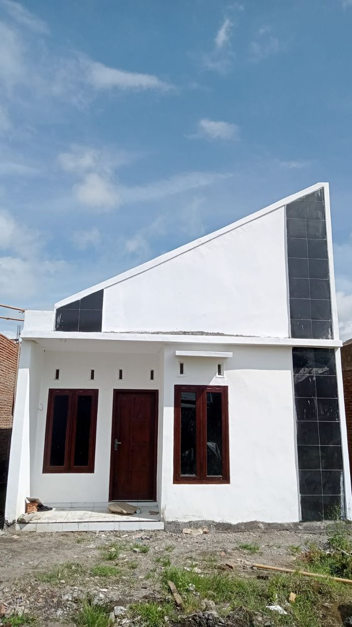 foto tampak rumah tipe 36 perumahan DE KEYSA RESIDENCE