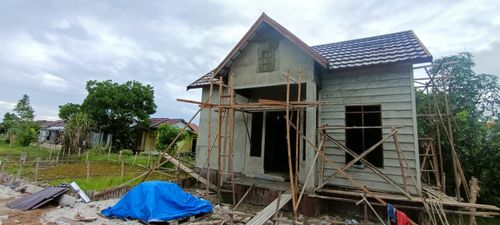 foto contoh rumah perumahan Perumahan Zahra Asang Permai