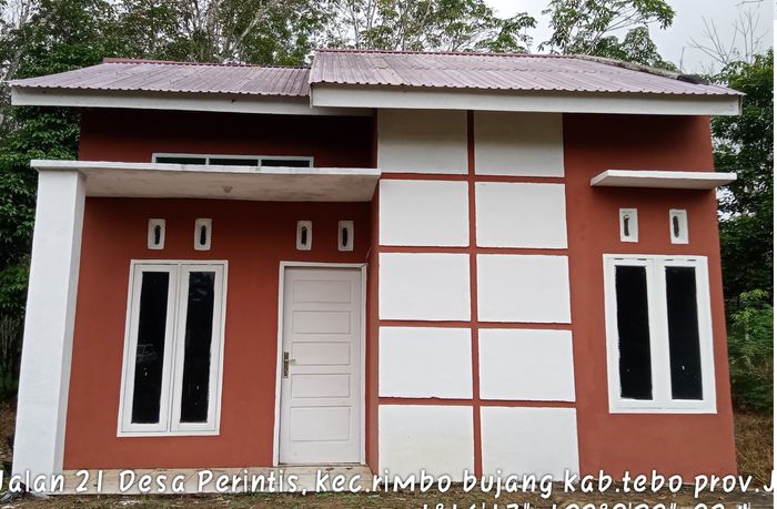 foto tampak rumah tipe 36 perumahan PURI PERINTIS RESIDENCE