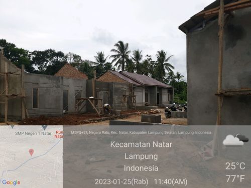 foto posisi tengah perumahan PESONA MERAK BATIN