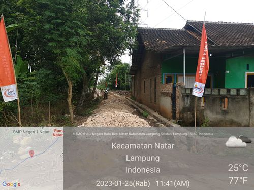 foto gerbang perumahan PESONA MERAK BATIN