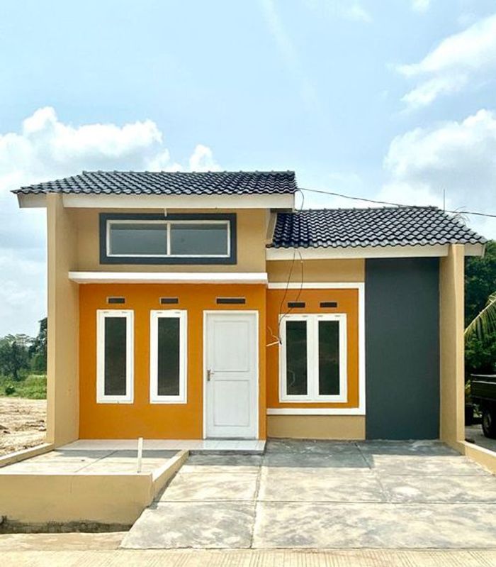 foto tampak rumah tipe Dafodil perumahan Kiara Garden 2 (TAHAP 3)