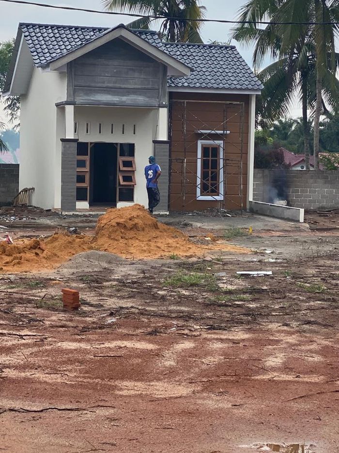 foto tampak rumah tipe 36 perumahan SAHARA 2