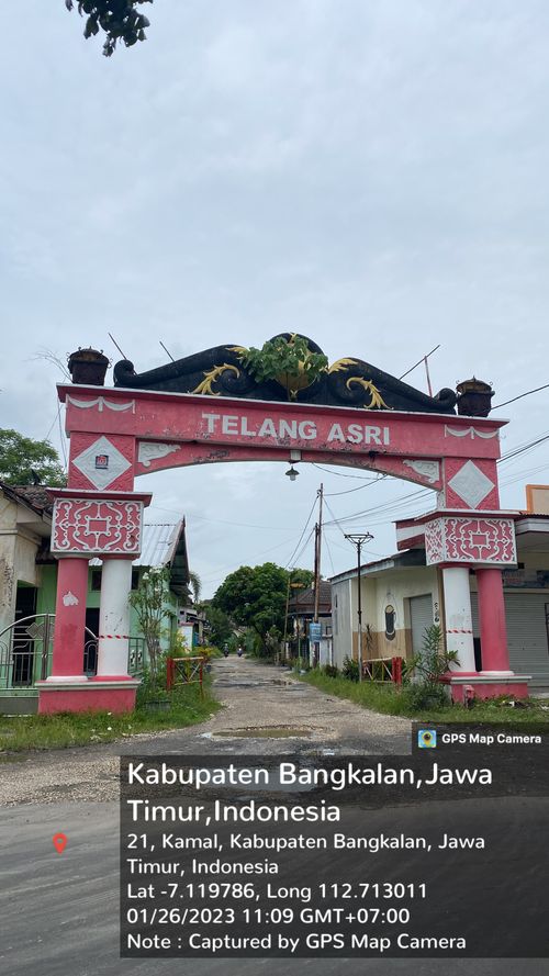 foto gerbang perumahan PERUMAHAN TELANG ASRI TIGA