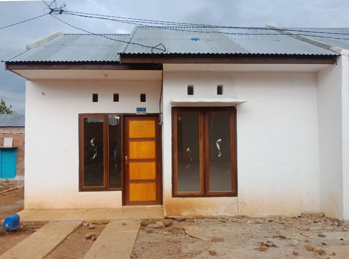 foto tampak rumah tipe 36/72 perumahan ALDI RESIDENCE 3