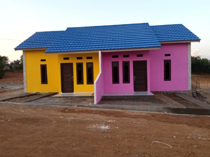 foto tampak rumah tipe 36 perumahan ORY DIVA RESIDENCE TAHAP 2