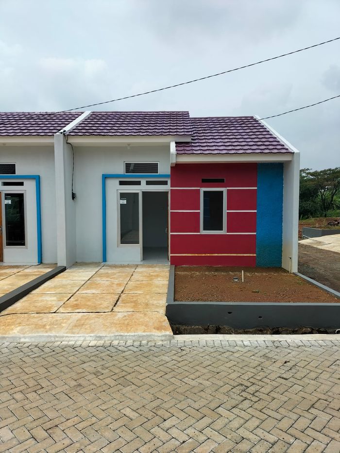 foto tampak rumah tipe 36/72 perumahan GRAHA KARTIKA MAJALENGKA