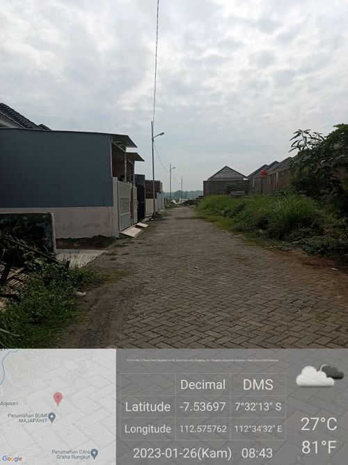 foto contoh rumah perumahan BUMI MAJAPAHIT