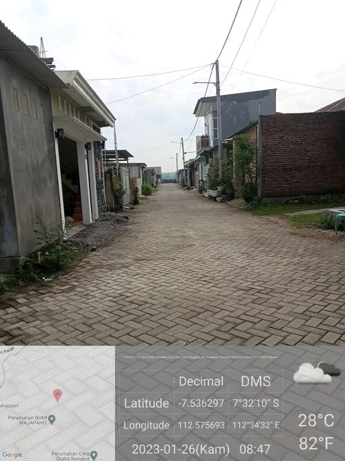 foto gerbang perumahan BUMI MAJAPAHIT