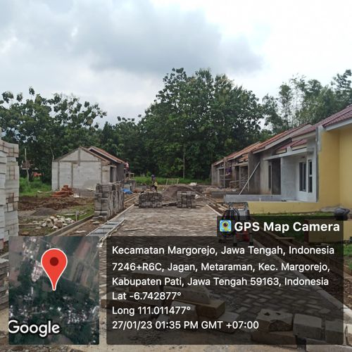foto gerbang perumahan Griya Kanaya Asri
