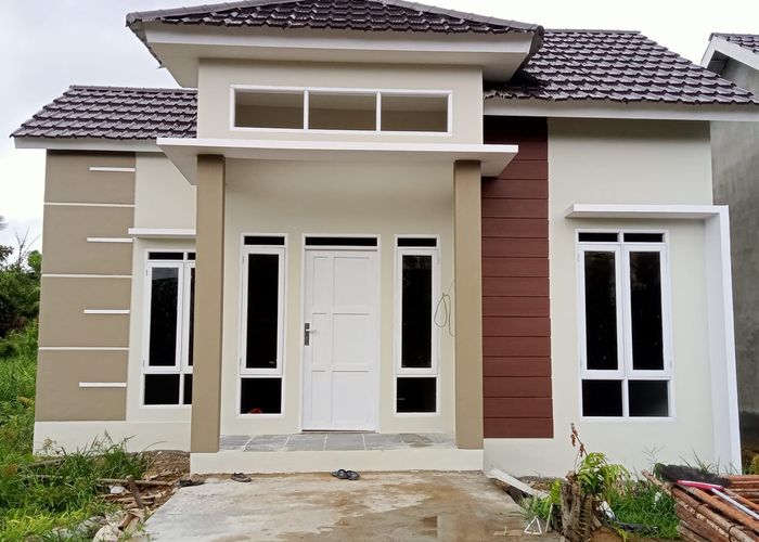 foto tampak rumah tipe 36 perumahan melody Garden 2