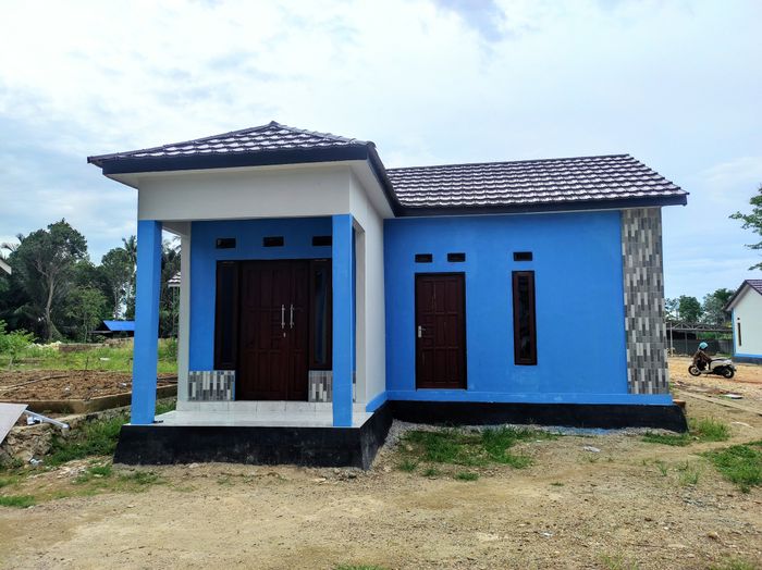 foto tampak rumah tipe 36 perumahan ISTANA ANUGRAH MURAKATA REGENCY